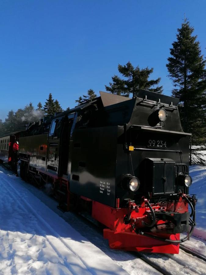 Ferienhaus Chiara, Suedharz, Harztor Ilfeld Buitenkant foto